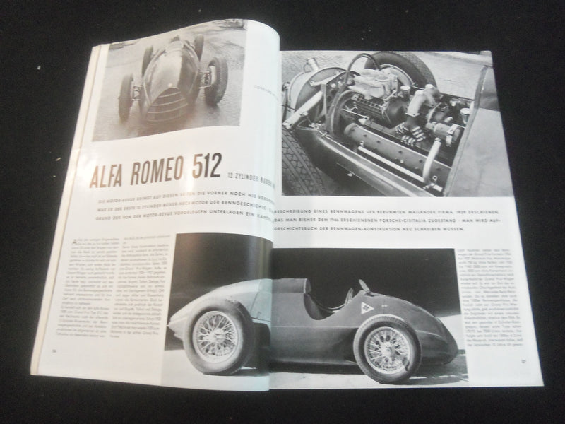 1962 SUMMER MOTOR REVUE - EUROPA MOTOR MAGAZINE - AUTOMOBILES - GERMAN - J 7762