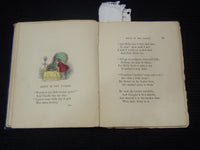 1856 LITTLE SONGS ILLUSTRATED BOOK BY MRS. FOLLEN - HARDCOVER - K 2199