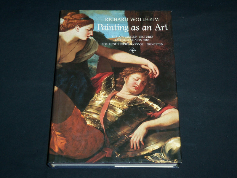 1987 PAINTINGS AS AN ART HARDCOVER BOOK BY RICHARD WOLLHEIM - R 705P