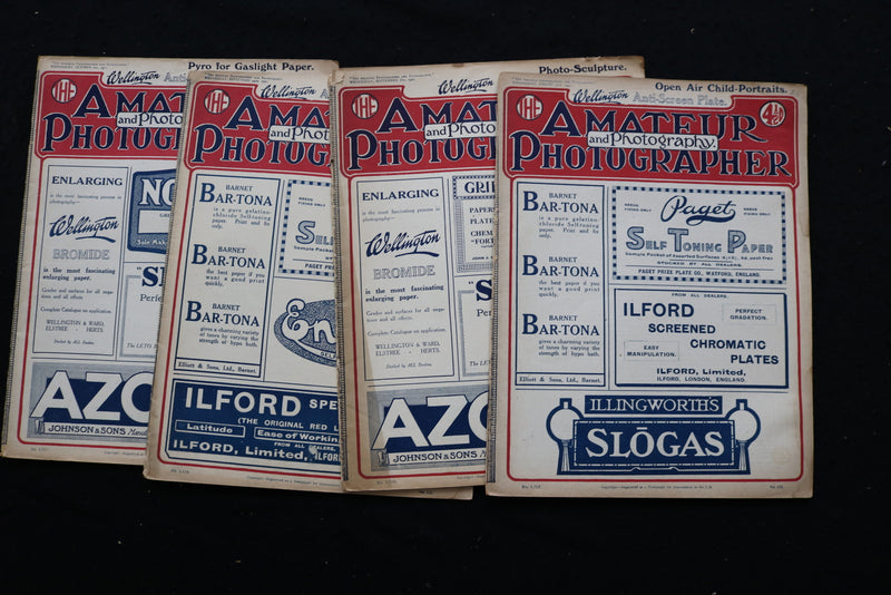1921-1923 THE AMATEUR PHOTOGRAPHER AND PHOTOGRAPHY MAGAZINE - LOT OF 26 - O 3683