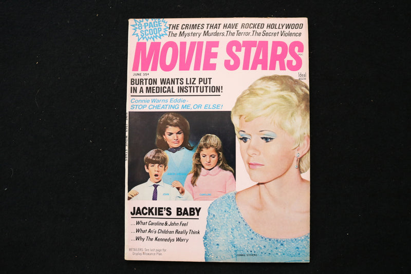 1969 JUNE MOVIE STARS MAGAZINE - CONNIE STEVENS COVER - E 24178