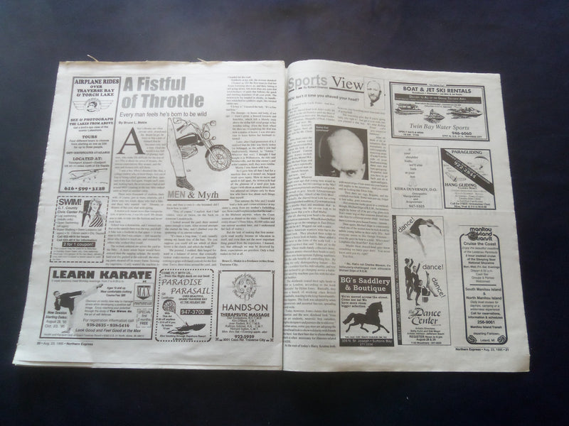 1995 AUGUST 23-29 NORTHERN EXPRESS NEWSPAPER - TRAVERSE CITY, MI - NP 6188