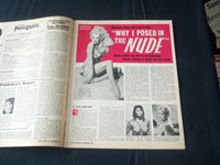 1964 FEBRUARY THE NATIONAL POLICE GAZETTE MAGAZINE - GERALDINE CHAPLIN - B 5723