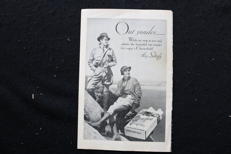 1933 APRIL 14 CAPITOL THEATRE MAGAZINE - LIONEL BARRYMORE - K 2200