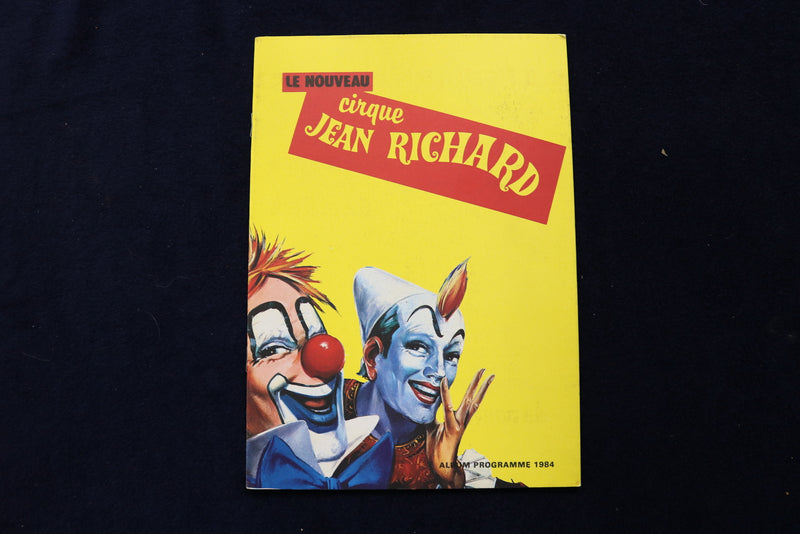 1979-1990 CIRQUE-PINDER JEAN RICHARD CIRCUS PROGRAMS - FRENCH -LOT OF 5 - O 3509