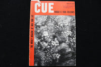 1939 MARCH 11 CUE MAGAZINE - MANHATTAN EDITION - K 3030