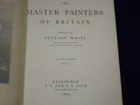 1897-1898 THE MASTERS PAINTERS BRITAIN SET OF 4 VOLUMES GLEESON WHTIE - KD 1704