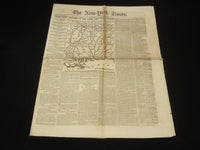 1862 MAY 31 NEW YORK TIMES - REBEL ARMY RETREAT FROM CORINTH - NP 8994