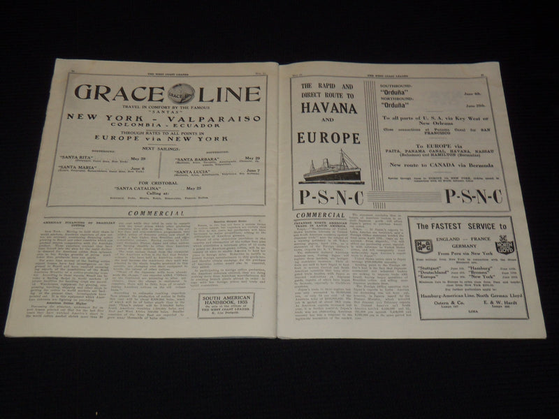 1935 MAY 21 THE NEW WEST COAST LEADER MAGAZINE - LIMA - NEW CABINET - SP 3136I