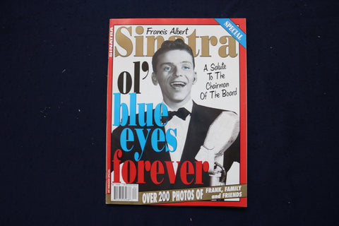 1998 SINATRA OL' BLUE EYES FOREVER MAGAZINE - FRANK SINATRA COVER - E 18942