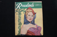 1955 DECEMBER ROSALINDA MAGAZINE - VIRGINIA MAYO COVER - E 25352