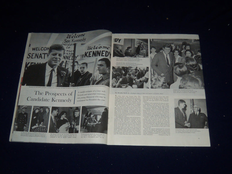 1960 JANUARY 23 THE SATURDAY EVENING POST MAGAZINE - ILLUSTRATED COVER - SP 5717