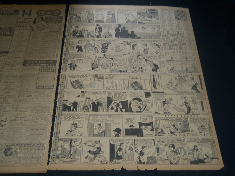 1941 JULY 11 CLEVELAND NEWS NEWSPAPER - AMERICAN BUILDERS ON SECRET JOB- NT 7459