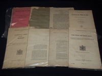 1866-1926 GOVERNMENT REPORTS & STUDIES ON INDIA LOT OF 32 PIECES - O 2515I