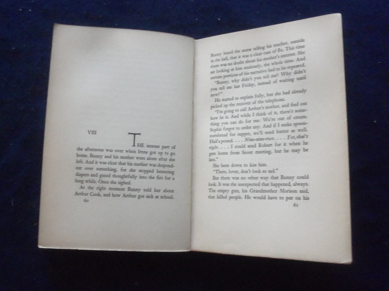 1937 THEY CAME LIKE SWALLOWS HARDCOVER BOOK BY WILLIAM MAXWELL - KD 8239