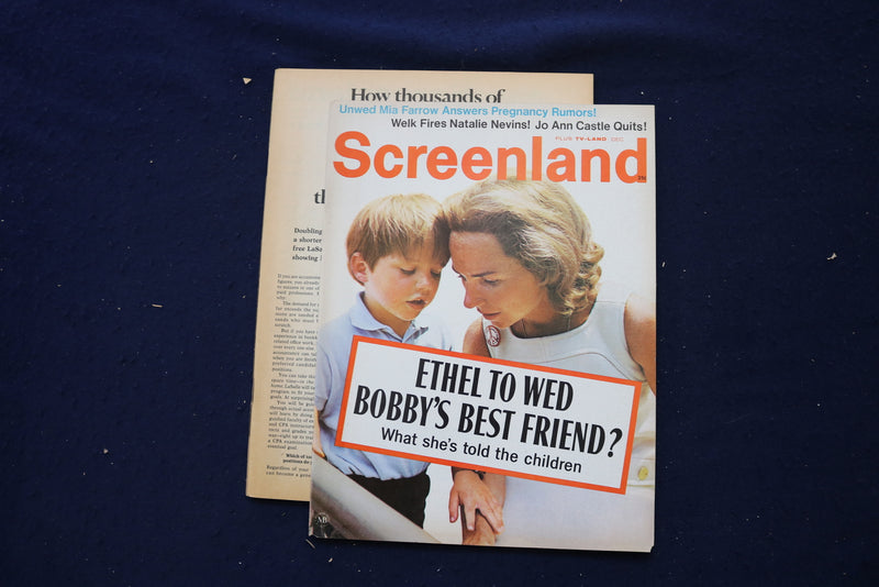 1969 DECEMBER SCREENLAND MAGAZINE - ETHEL KENNEDY COVER - E 18579