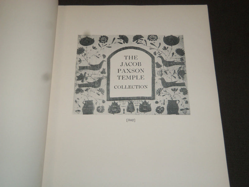 1922 JACOB PAXSON TEMPLE EARLY AMERICAN FURNITURE CATALOG NO. 1626 - J 5216