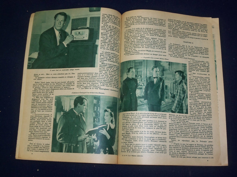 1953 MAY 12 FILM COMPLET MAGAZINE - JOEL MC CREA COVER - FRENCH - B 6531