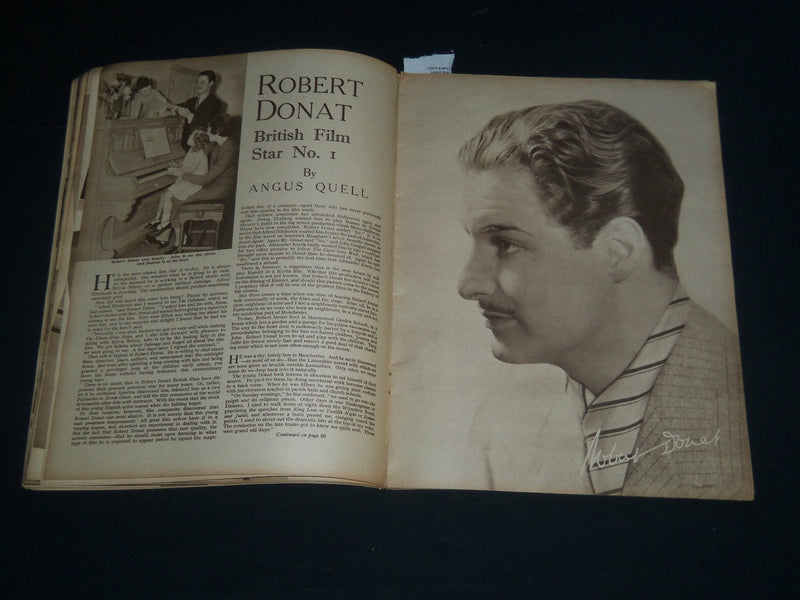 1936 SCREEN PICTORIAL SUMMER ANNUAL MAGAZINE - PUB. IN U. K - J 4178