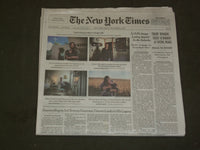 2018 NOVEMBER 2 NEW YORK TIMES - TRUMP INVOKING CRISIS AT BORDER AS VOTING NEARS