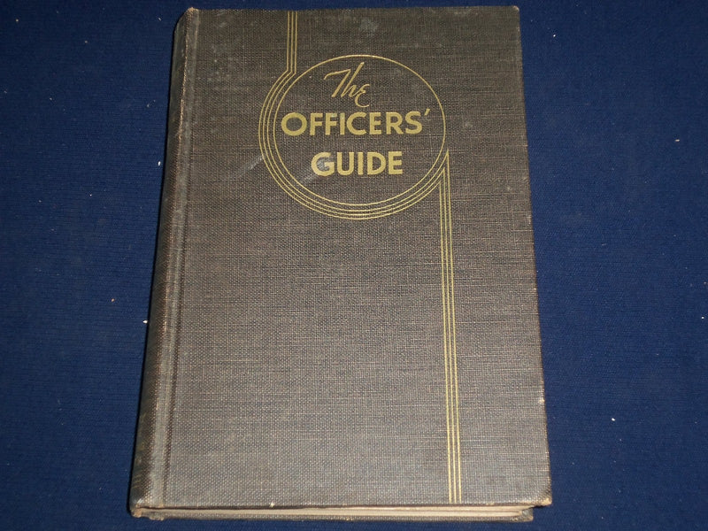 1942 THE OFFICERS' GUIDE - 8TH EDITION - NICE FOLD-OUTS - KD 1486