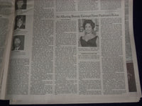 2011 MARCH 24 THE NEW YORK TIMES - ELIZABETH TAYLOR DEAD - NP 3034