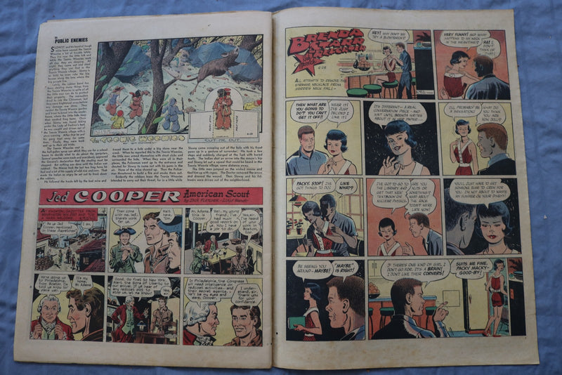 1959 JUNE 28 N.Y. SUNDAY NEWS NEWSPAPER COLOR COMICS - NP 9228