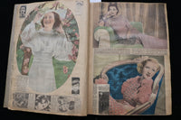 1930'S MOVIE STARS COLOR SCRAPBOOK - JEAN HARLOW - RITA CANSINO - E 24915