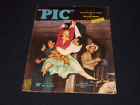 1940 OCTOBER 29 PIC MAGAZINE - HOLLYWOOD MODELS PARTY FRONT COVER - E 20548
