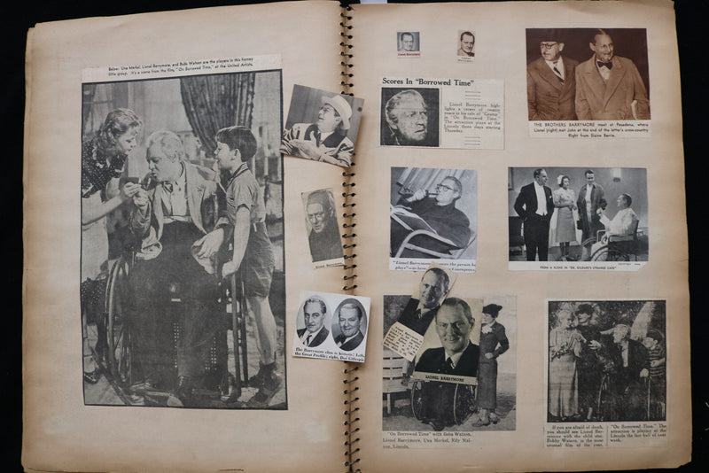 MOVIE STARS SCRAPBOOK - MICKEY ROONEY - ANN - SOTHERN- E 24913