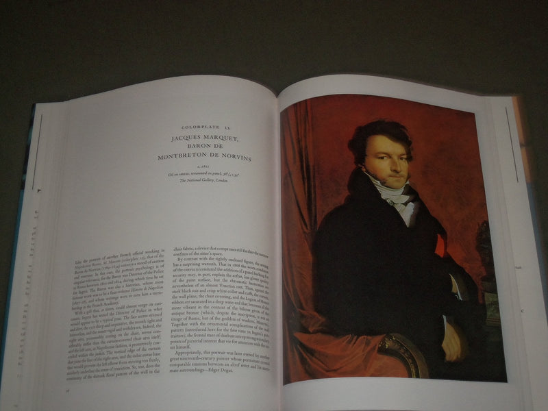 1990 JEAN-AUGUSTE DOMINIQUE INGRES BY ROBERT ROSENBLUM HARDCOVER BOOK - I 1319