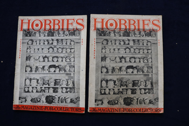 1940-1943 HOBBIES MAGAZINE - LOT OF 9 - O 3575