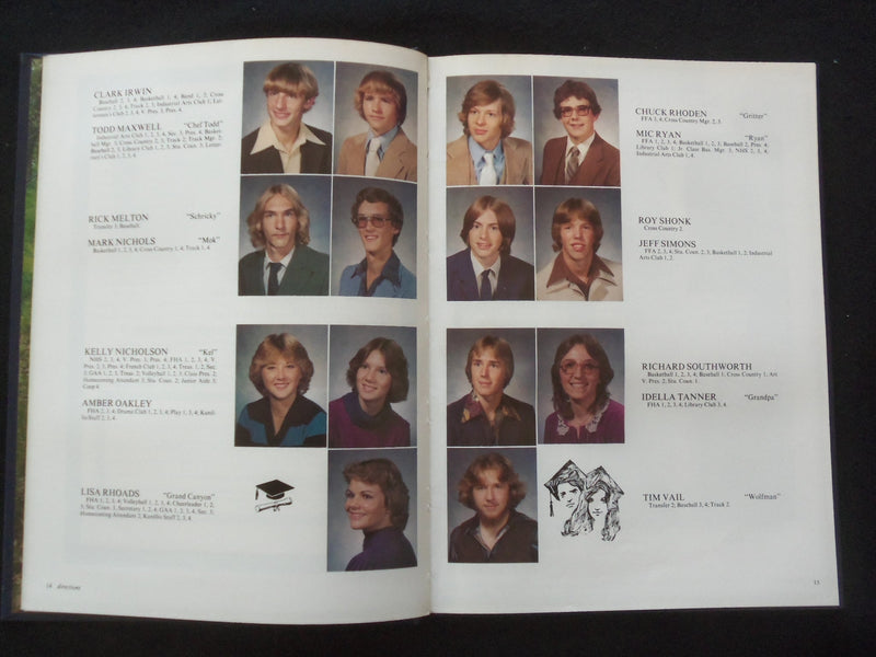 1981 KANILLIO KANSAS HIGH SCHOOL YEARBOOK - KANSAS, ILLINOIS - YB 3356
