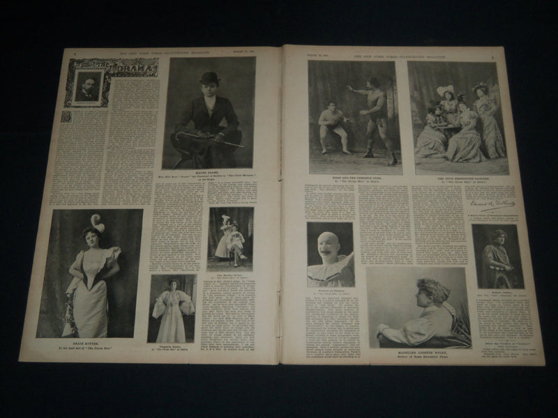 1897 SEPT 4 NEW YORK TIMES ILLUSTRATED MAGAZINE - SIR WILFRID LAURIER - NP 3867