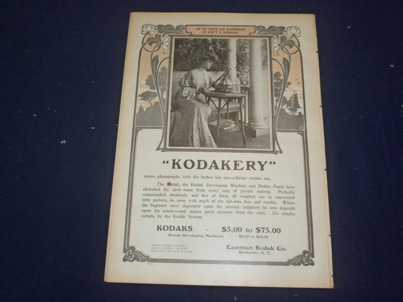 1903 JULY 18 COLLIER'S MAGAZINE - POPE LEO XIII AT PRAYER - ST 6673