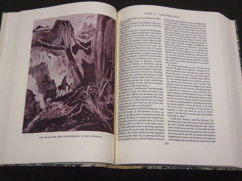 1950 DON QUIXOTE-HERITAGE PRESS ILLUSTRATION BY EDY LEGRAND - KD 2546
