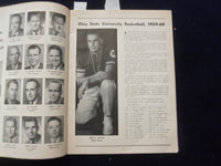 1959 NOV 7 FOOTBALL PROGRAM-INDIANA UNIV VS. OHIO STATE UNIV.-TOM MATTE-SP 5454U