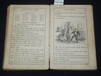 1870 BUTLER'S SECOND SCHOOL READER BOOK BY NOBLE BUTLER - K 2182