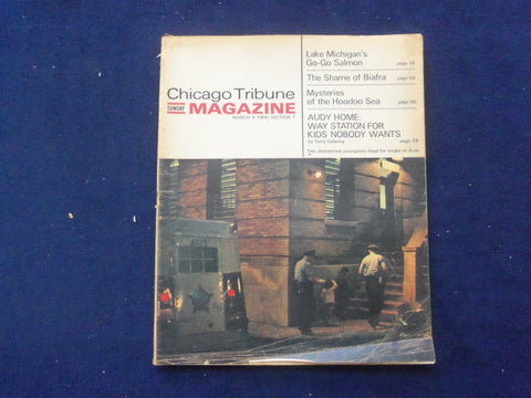 1969 MARCH 9 CHICAGO TRIBUNE MAGAZINE SECTION - THE SHAME OF BIAFRA - NP 6395