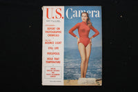 1954 MARCH U.S. CAMERA MAGAZINE - JULIE NEWMAR COVER - E 25429