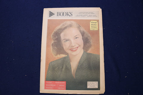 1945 JANUARY 28 CHICAGO TRIBUNE MAGAZINE - DIANA LYNN COVER - E 23037