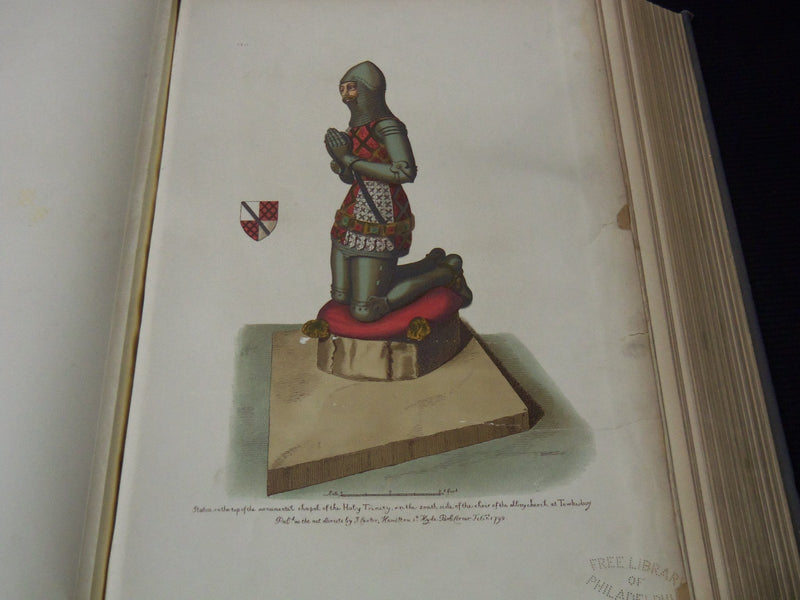 1887 SPECIMENS OF ANCIENT SCULPTURE & PAINTING IN ENGLAND LARGE FOLIO - Z 265