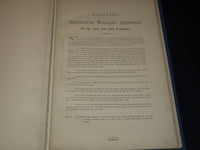 1879 EXAMPLES OF DECORATIVE WROUGHT IRONWORK 17TH & 18TH CENTURIES - #34