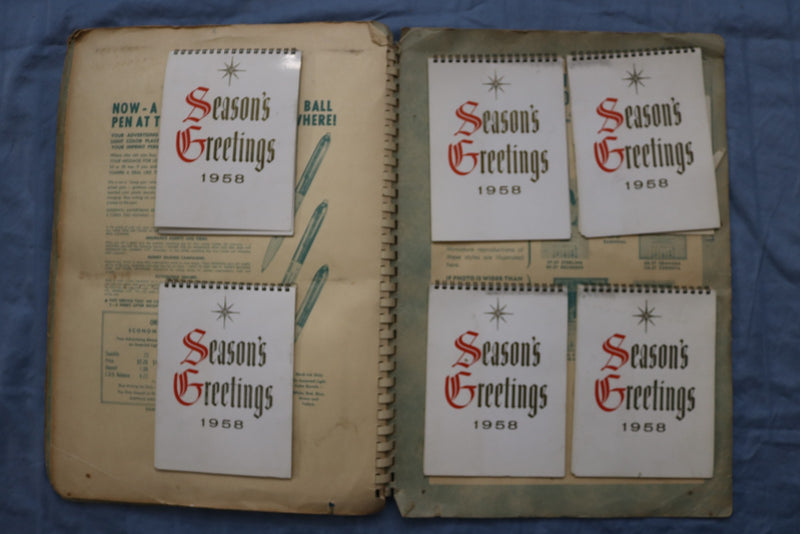 1957 AMERICA'S GREATEST LINE NATIONAL CALENDARS SAMPLE BOOK - KD 9583