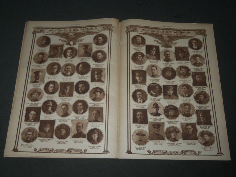1919 JAN 23 MID-WEEK PICTORIAL MAGAZINE SECTION -WHERE FIGHTING STOPPED- NP 2859