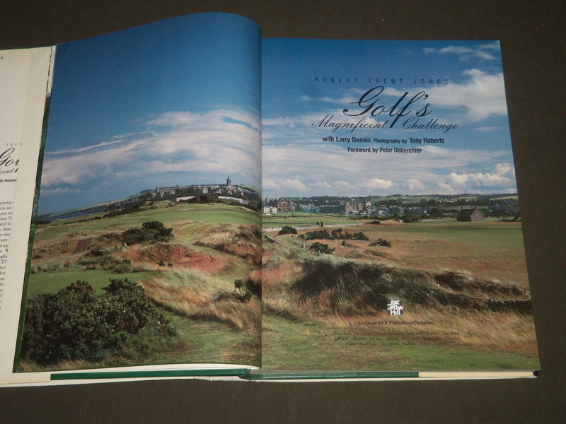 1988 GOLF'S MAGNIFICENT CHALLENGE BY ROBERT TRENT JONES BOOK - I 760