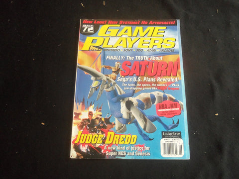 1995 JUNE GAME PLAYERS MAGAZINE - VIDEO GAMES - B 5536G
