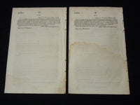 1840 MAY 19 SECRETARY OF THE TREASURY REPORT LOT OF 2 - 26TH CONGRESS - K 2023