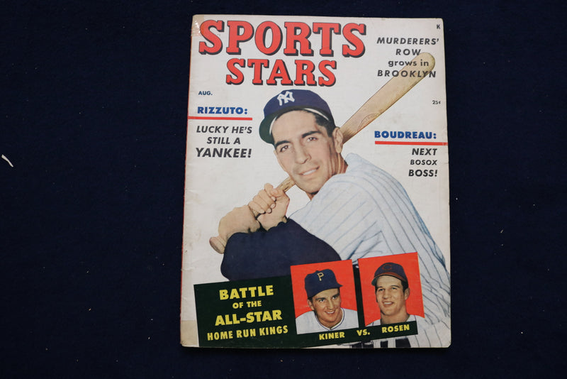 1951 AUGUST SPORTS STARS MAGAZINE - PHIL RIZZUTO COVER - E 11850