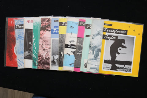 1964 PENNSYLVANIA ANGLER MAGAZINE - COMPLETE YEAR - LOT OF 12 - O 3746